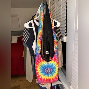 Colorful Tie-Dye Boho Bag